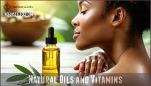 natural oils and vitamins