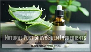 natural post shave balm ingredients natural post shave balm ingredients