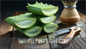 natural post shave care