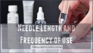 needle length and frequency of use needle length and frequency of use