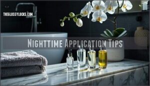 nighttime application tips