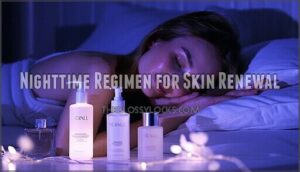 nighttime regimen for skin renewal