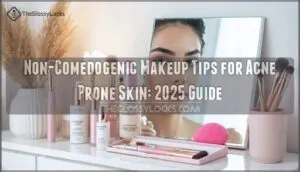 non comedogenic makeup tips for acne prone skin