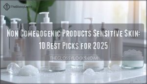 non comedogenic products sensitive skin