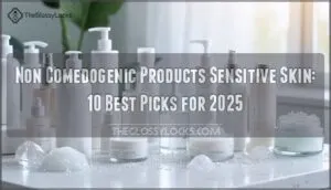 non comedogenic products sensitive skin