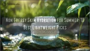 non greasy skin hydration for summer