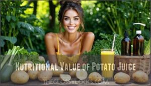 nutritional value of potato juice