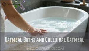 oatmeal baths and colloidal oatmeal