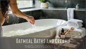 oatmeal baths and creams