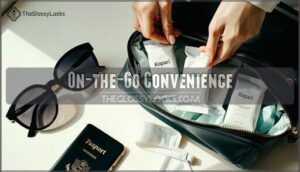 on-the-go convenience