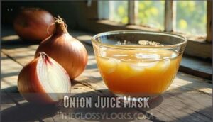 onion juice mask