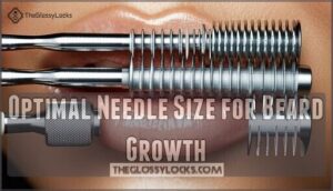 optimal needle size for beard growth