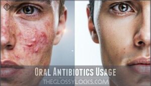 oral antibiotics usage