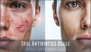 oral antibiotics usage