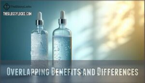 overlapping benefits and differences