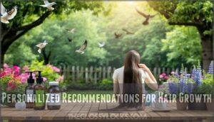 personalized recommendations for hair growth