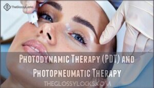 photodynamic therapy (pdt) and photopneumatic therapy