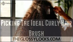 picking the ideal curly hair brush