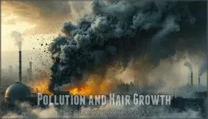 pollution and hair growth