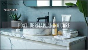 post-dermaplaning care