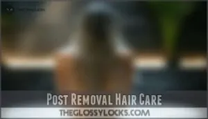 post removal hair care post removal hair care