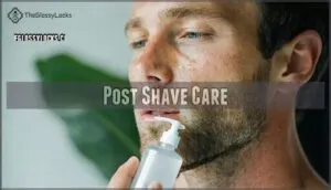 post-shave care