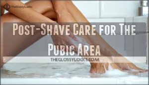 post-shave care for the pubic area