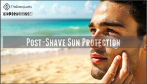 post-shave sun protection