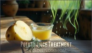 potato juice treatment