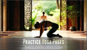 practice yoga poses