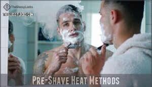 pre-shave heat methods