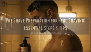 pre shave preparation for head shaving