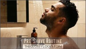 pre-shave routine