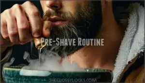 pre-shave routine