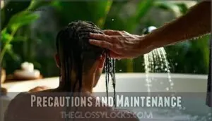 precautions and maintenance precautions and maintenance