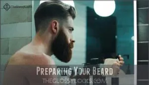 preparing your beard