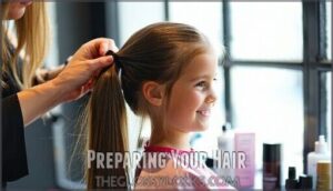 preparing your hair