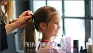 preparing your hair