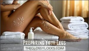 preparing your legs
