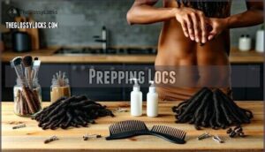 prepping locs