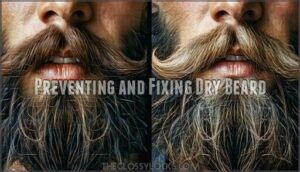 preventing and fixing dry beard