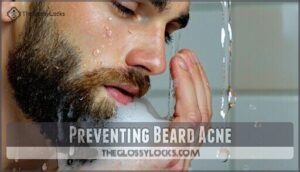 preventing beard acne