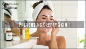 preventing crepey skin