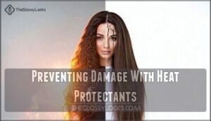 preventing damage with heat protectants