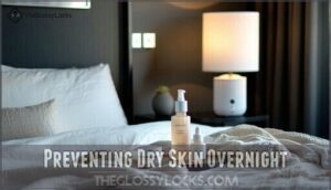 preventing dry skin overnight