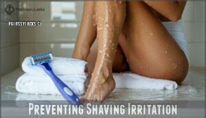 preventing shaving irritation
