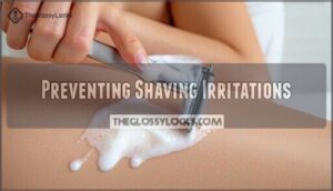 preventing shaving irritations