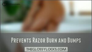 prevents razor burn and bumps