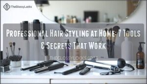 professional hair styling at home