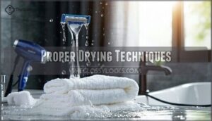 proper drying techniques